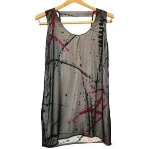 Mason Silk Sleeveless Blouse Top